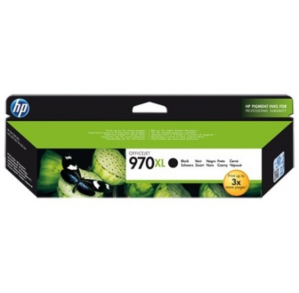 HP 970XL Black Ink Cart, CN625AE (9,200 pages)