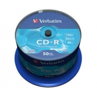 VERBATIM CD-R(50-Pack)Spindle/Extra Protection/DL/52x/700MB