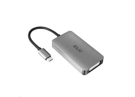 Club3D Adaptér aktivní USB Type C na DVI-I Dual Link, HDCP on Club3D Adaptér aktivní USB Type C na DVI-I Dual Link, HDCP on