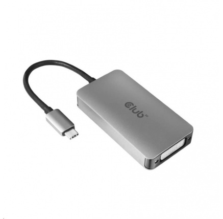 Club3D Adaptér aktivní USB Type C na DVI-I Dual Link, HDCP on Club3D Adaptér aktivní USB Type C na DVI-I Dual Link, HDCP on