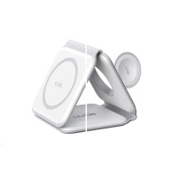 WG - Bezdrátová nabíječka WGMaxFlex 3in1 / Skládací / 15W+5W+2.5W / WG 42 / white