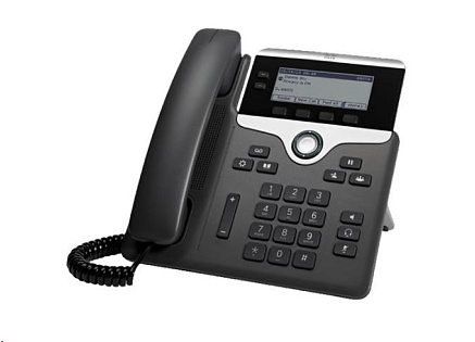 Cisco CP-7821-3PCC-K9=, VoIP telefon, 2line, 2x10/100, 3,5" displej, PoE Cisco CP-7821-3PCC-K9=, VoIP telefon, 2line, 2x10/100, 3,5" displej, PoE