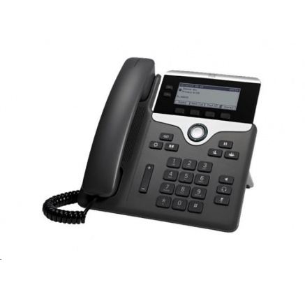 Cisco CP-7821-3PCC-K9=, VoIP telefon, 2line, 2x10/100, 3,5" displej, PoE