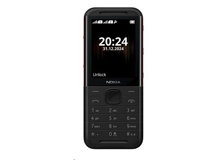 Nokia 5310 Dual SIM, černo-červená (2024), (CZ, SK, HU)