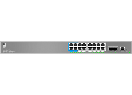 Grandstream GWN7802P Pro Layer 2++ Managed Network switch, 16x Gb RJ45 PoE