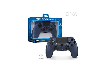 Cirka NuForce Wireless Game Controller for PS4/PC/Mac (Twilight Blue)