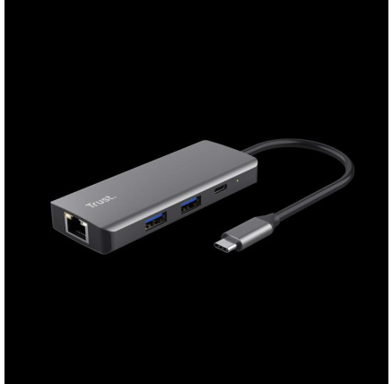 TRUST adaptér DALYX, 6-in-1 USB-C Multi-Port Adapter TRUST adaptér DALYX, 6-in-1 USB-C Multi-Port Adapter
