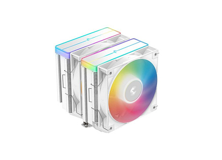 DEEPCOOL CPU Chladič AG620 WH ARGB V2, 2x120mm, LGA1851, AM5, bílá DEEPCOOL CPU Chladič AG620 WH ARGB V2, 2x120mm, LGA1851, AM5, bílá