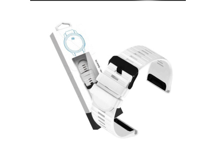 RhinoTech řemínek pro Garmin QuickFit silikonový outdoor 26mm bílý