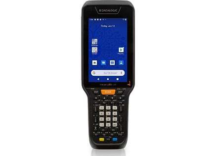 Datalogic Skorpio X5, contactless, 2D, MR, USB-C, BT, Wi-Fi, num., Gun, GMS, ext. bat., black, Android Datalogic Skorpio X5, contactless, 2D, MR, USB-C, BT, Wi-Fi, num., Gun, GMS, ext. bat., black, Android