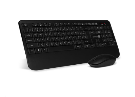 CONNECT IT Combo bezdrátová černá klávesnice + myš, CZ + SK layout