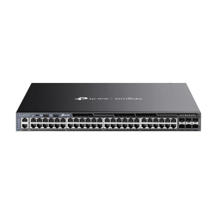 TP-Link OMADA switch SG6654XHP (48xGbE,6xSFP+,48xPoE+,1440W,2xUSB2.0,2xconsole,RP) TP-Link OMADA switch SG6654XHP (48xGbE,6xSFP+,48xPoE+,1440W,2xUSB2.0,2xconsole,RP)