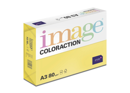 Antalis Papír Image Coloraction Sevilla - sytá žlutá (IG50) A3 (80g/500ks) Antalis Papír Image Coloraction Sevilla - sytá žlutá (IG50) A3 (80g/500ks)