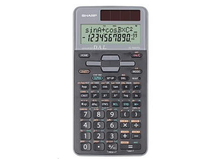 SHARP kalkulačka - EL-520TG - školní, duální napájení