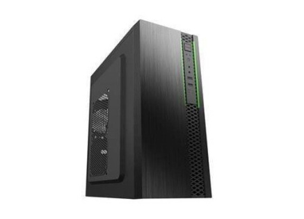 EUROCASE skříň ML N6-550B, Midi Tower, 1xUSB-C, 2xUSB 3.0, 2x audio, bez zdroje