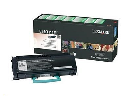 TONER LEXMARK BLACK E360, E460 High Yield 9000 stran TONER LEXMARK BLACK E360, E460 High Yield 9000 stran