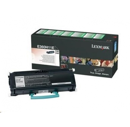 TONER LEXMARK BLACK E360, E460 High Yield 9000 stran TONER LEXMARK BLACK E360, E460 High Yield 9000 stran