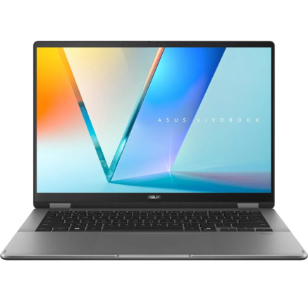 ASUS NTB Vivobook 14 Flip (TP3407SA-OLED003W), Ultra 5-226V, 14" 1920 x 1200, 16GB, 512GB SSD, Intel Arc, W11 Home, Gray