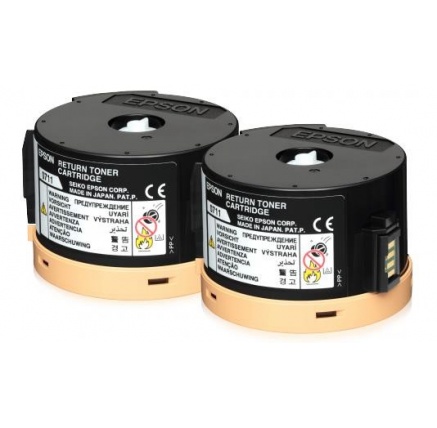 EPSON Toner return čer M200/MX200 - 2x2500 stran EPSON Toner return čer M200/MX200 - 2x2500 stran