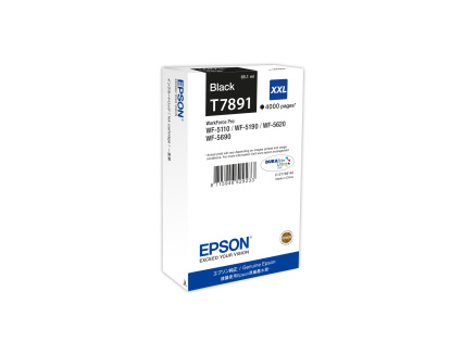 EPSON Ink čer WF-5xxx Series Ink Cartridge "Pisa" XXL Black (65,1 ml) (4.000 str.)