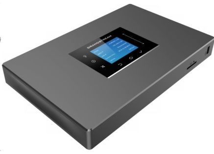 Grandstream UCM6301 [IP PBX - IP pobočková ústředna, 1xFXO, 1FXS, 3xRJ-45, 1x USB, SD-card, PoE+]