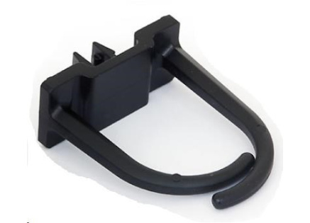 TRITON Plastový háček pro vedení kabeláže malý, 35x30mm, šedý