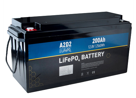 AVACOM A2D2 baterie LiFePO4 12,8V 200Ah M8