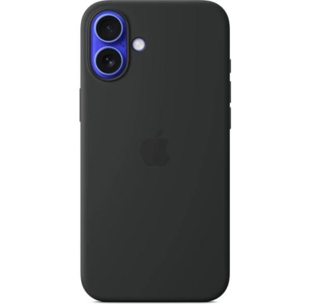 APPLE iPhone 16 Plus Silicone Case with MagSafe - Black