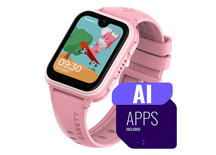Garett Smartwatch Kids Vibe AI 4G Pink Garett Smartwatch Kids Vibe AI 4G Pink