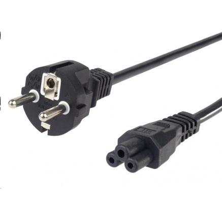 PREMIUMCORD Kabel napájecí 230V pro NTB 2m (3pin C5, trojlístek, "Mickey Mouse") PREMIUMCORD Kabel napájecí 230V pro NTB 2m (3pin C5, trojlístek, "Mickey Mouse")