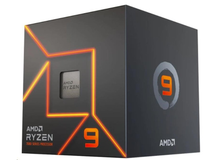 CPU AMD RYZEN 9 7900, 12-core, 3.7GHz, 76MB cache, 65W, socket AM5, BOX
