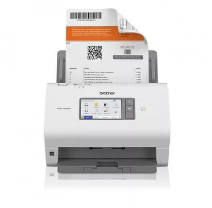 BROTHER skener ADS-4900W DUALSKEN A4 60ppm/120dual 600x600 60ADF USB LAN WIFI 5Ghz - display 10.9cm