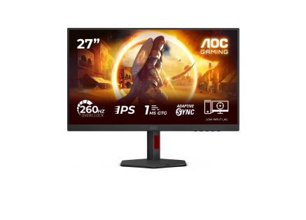 AOC MT IPS LCD WLED 27" 27G4ZR - IPS panel, 1980x1080, 260Hz, 2xHDMI, DP, Pivot