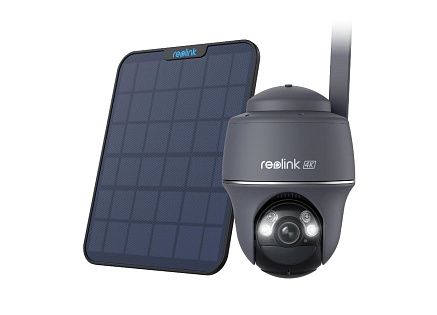 REOLINK bezpečnostní kamera Go Series G440, Go Ultra, 8MP 4G LTE, Solární panel 2, šedá