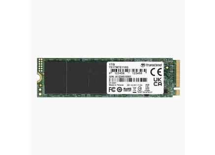 TRANSCEND SSD 110Q 1TB, M.2 2280, PCIe Gen3x4, NVMe, M-Key, QLC, DRAM-less