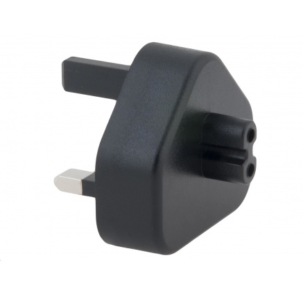 AVACOM Zásuvkový konektor Typ G (UK) pro USB-C nabíječky, černá