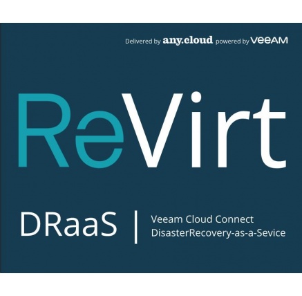 ReVirt DRaaS | Veeam Cloud Connect License (1VM/12M)
