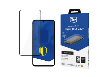 3mk tvrzené sklo HardGlass Max Black pro Samsung Galaxy S25+