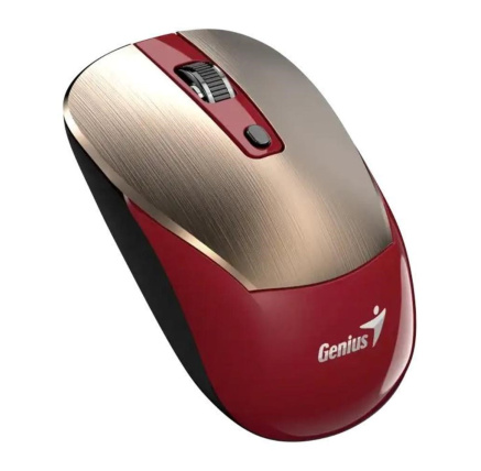GENIUS myš NX-7125 GoldRed/ 1200 dpi/ bezdrátová/ Copilot/ červeno-zlatá