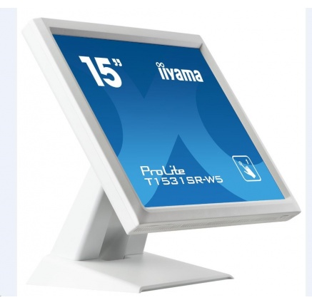 Iiyama dotykový monitor ProLite T1531SR-W5, 38.1 cm (15''), AT, white
