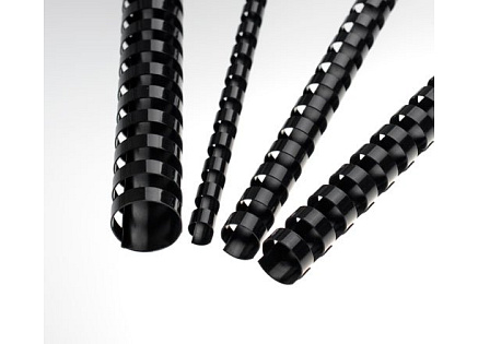 Plastové hřbety 45 černé