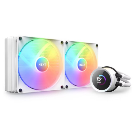 NZXT vodní chladič Kraken 280 RGB / 2x140mm fan / LCD disp. / 6 let / LGA1851 / AM5