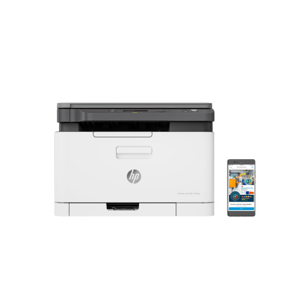 HP Color Laser MFP 178NW (A4,18/4 ppm, USB 2.0, Ethernet, Wi-Fi, Print/Scan/Copy)