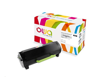 OWA Armor toner pro LEXMARK MS410, 415, 510, 610, 10000   Stran, 50F2X00, černá/black