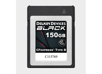 Delkin CFexpress BLACK R1725/W1530 150GB Type B