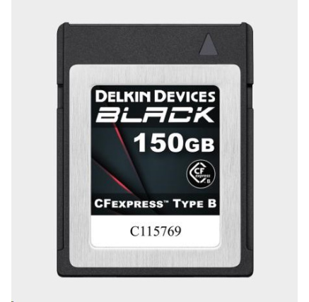 Delkin CFexpress BLACK R1725/W1530 150GB Type B