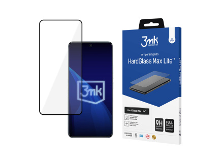 3mk tvrzené sklo HardGlass Max Lite Black pro Redmi Note 15 4G/5G