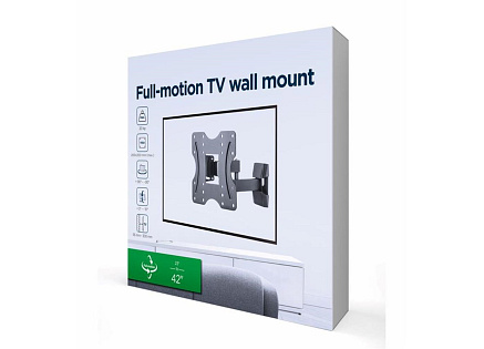 GEMBIRD Držák TV WM-42ST-01, 23"-42" (20kg), nastavitelný GEMBIRD Držák TV WM-42ST-01, 23"-42" (20kg), nastavitelný