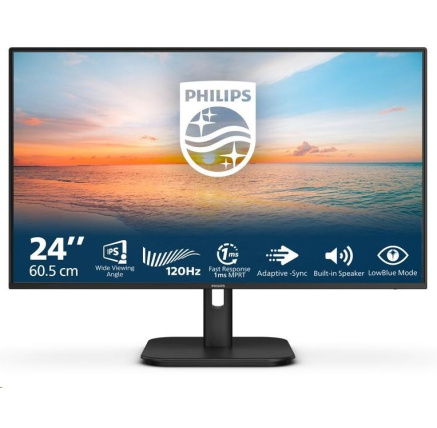 Philips MT 23,8" 24E1N1200A - 1920x1080,IPS,120Hz,D-Sub,HDMI,DP,Repro