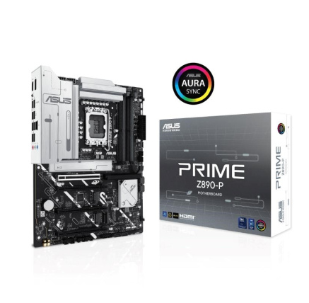 ASUS MB Sc LGA1851 PRIME Z890-P, Intel Z890, 4xDDR5, 1xDP, 1xHDMI, 1xUSB4, ATX